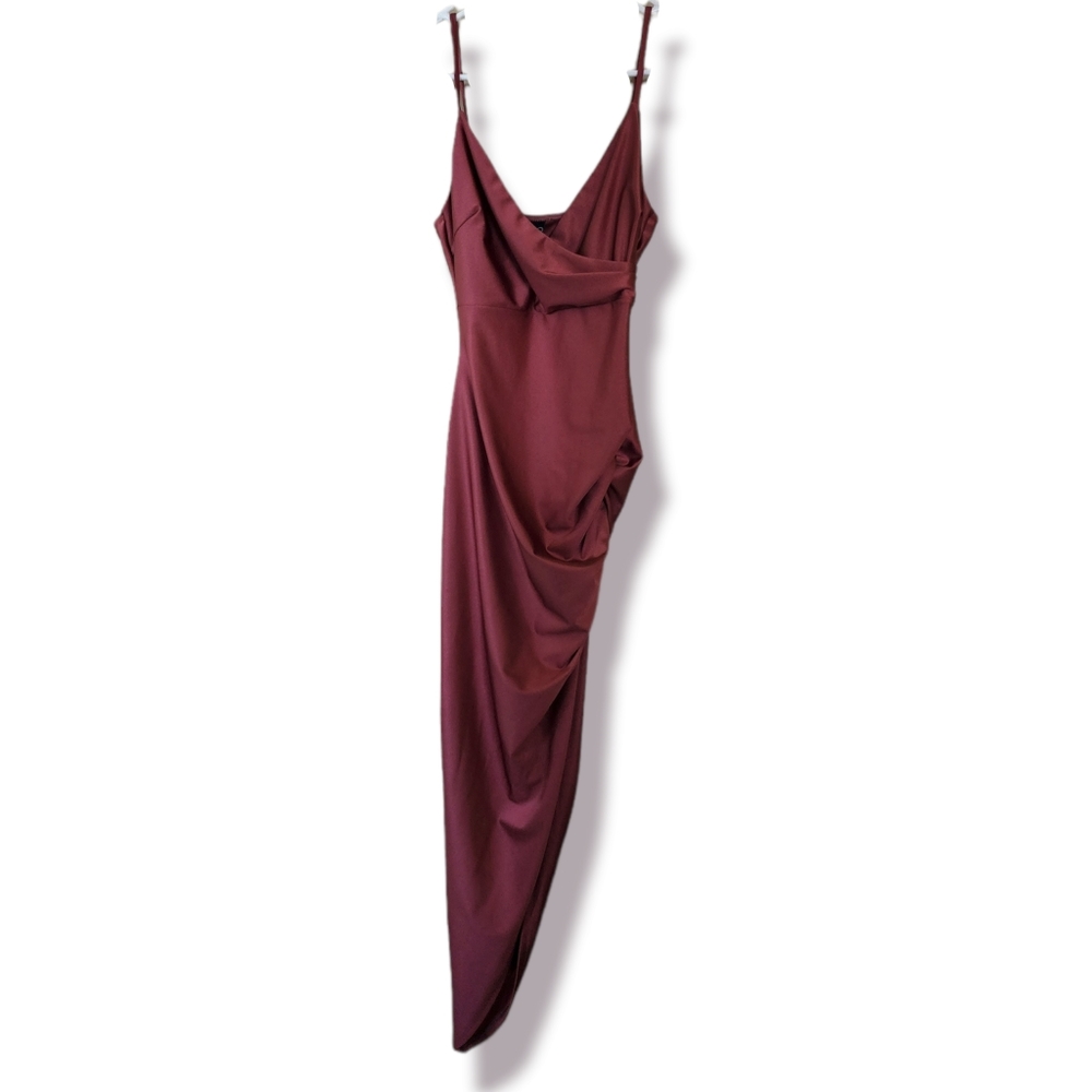Windsor Assymetrical Mauve Dress